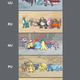 Illustration for article titled The Most Popular iPokémon/i Used By Top Players, In One Image